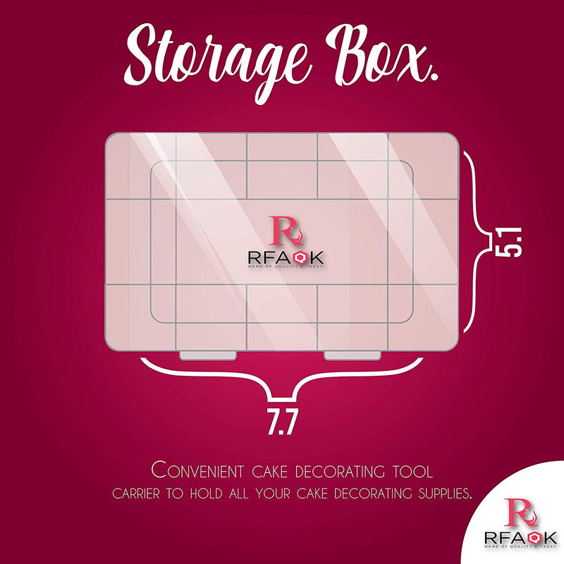 74 PCs Piping Bags and Tips-48 Numbered Piping Tips & Pastry bags with Pattern Chart & EBook- Flower Lifter &Nail, Frosting Icing tips, Cupcake Cookie Cake decorating tips supplies kit & baking tools